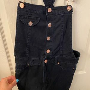 Dark Denim Overalls from Iris Jeans, Size M